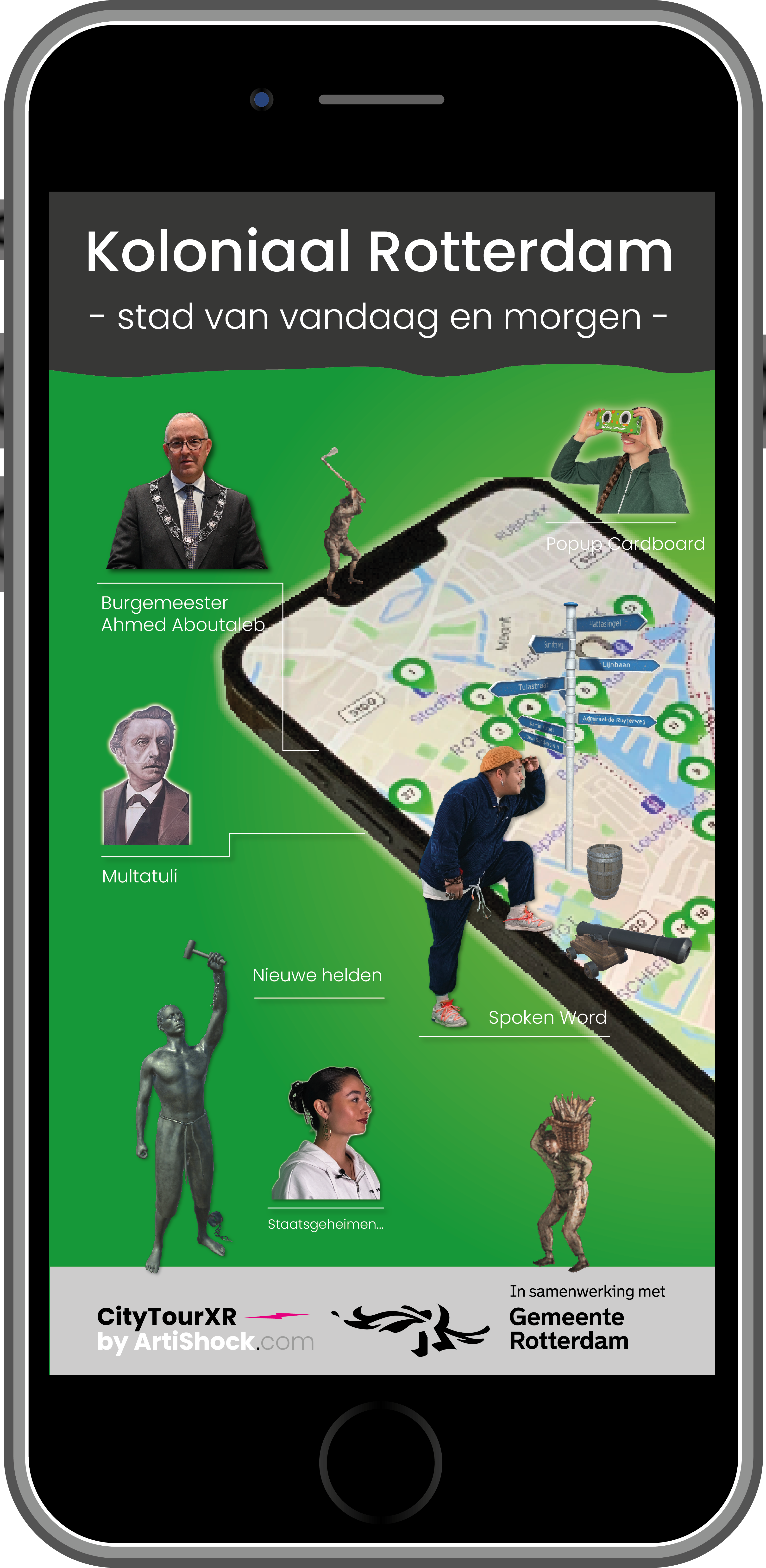 Koloniale geschiedenis Rotterdam — cultureel erfgoed route